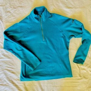 Turquoise LLBean Pullover